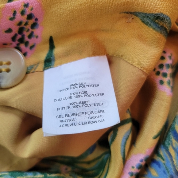 Like new! Madewell gorgeous silk skirt Sz M - Picture 5 of 5